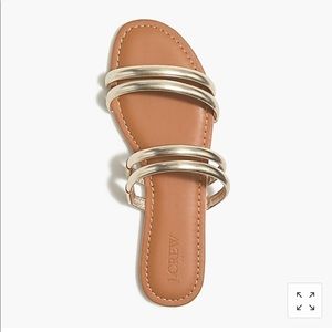 J. Crew seaside slide sandals